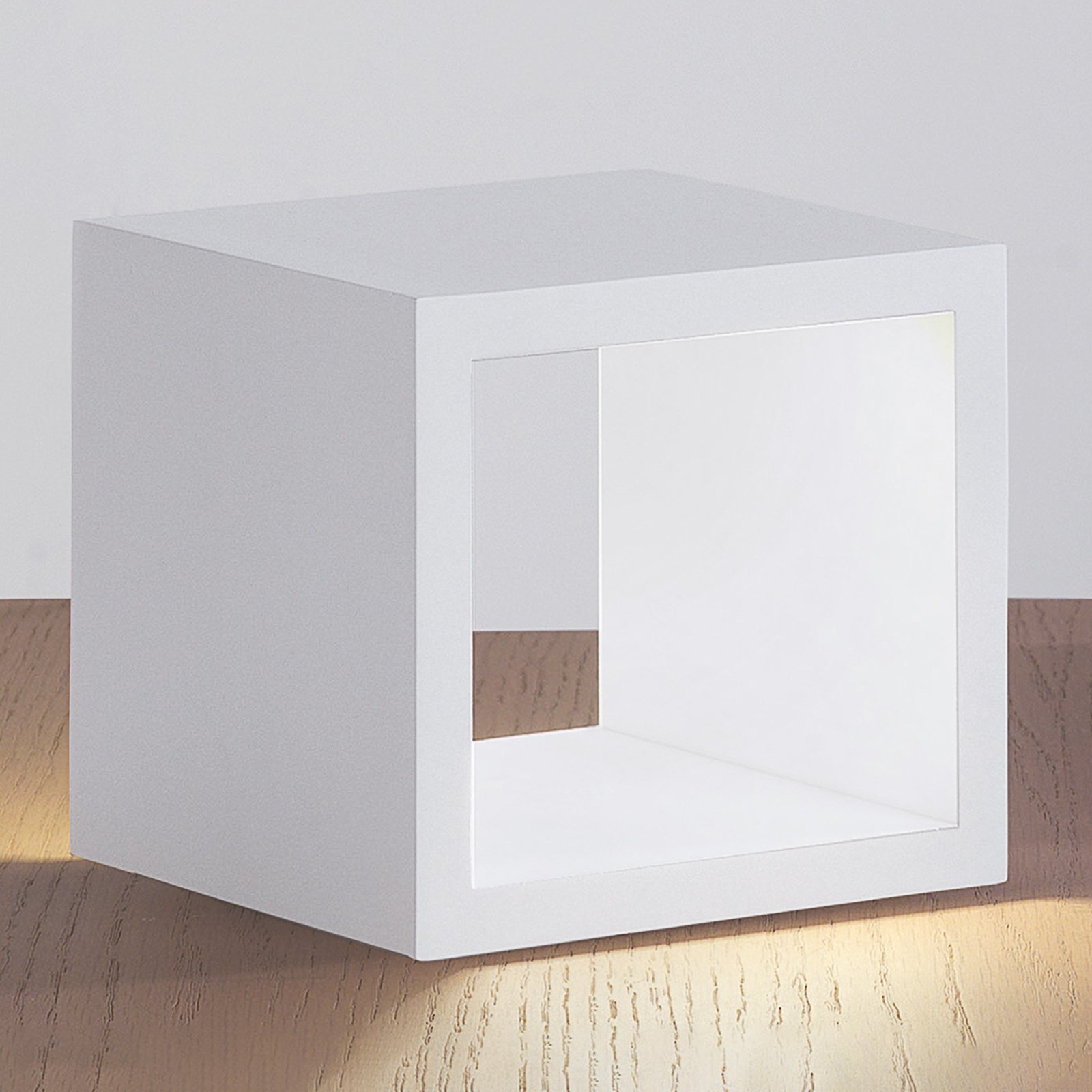 ICONE Cubò - Lampă de masă cu LED, albă
