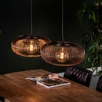 Hanglamp Rippberg, zwart, 2-lamps