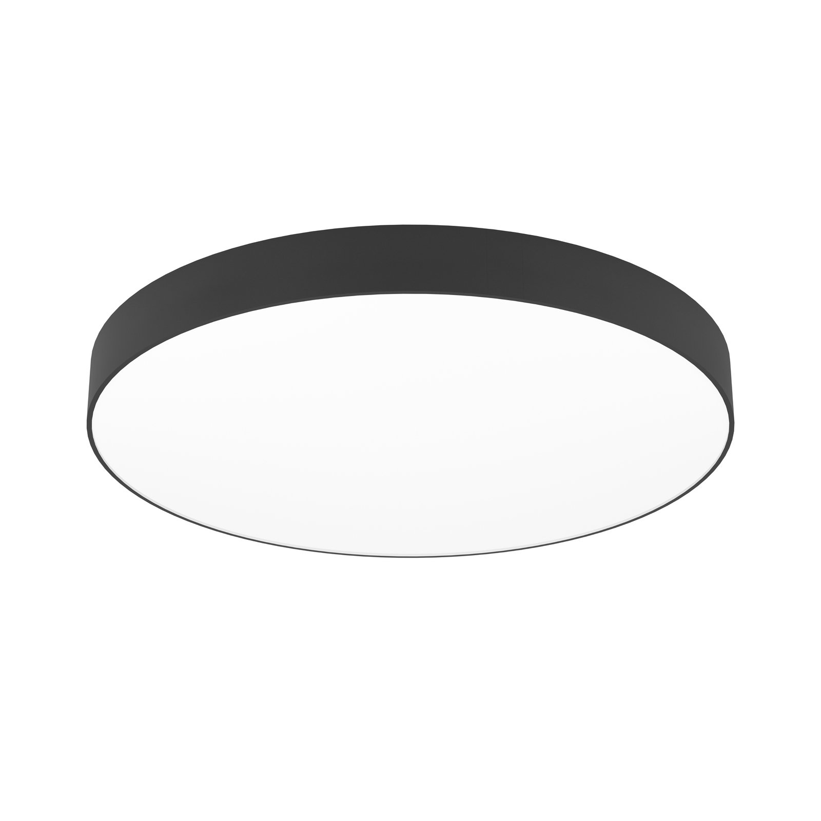 EGLO connect Smart-LED-Deckenlampe Gallizzi-Z, schwarz,Ø69cm