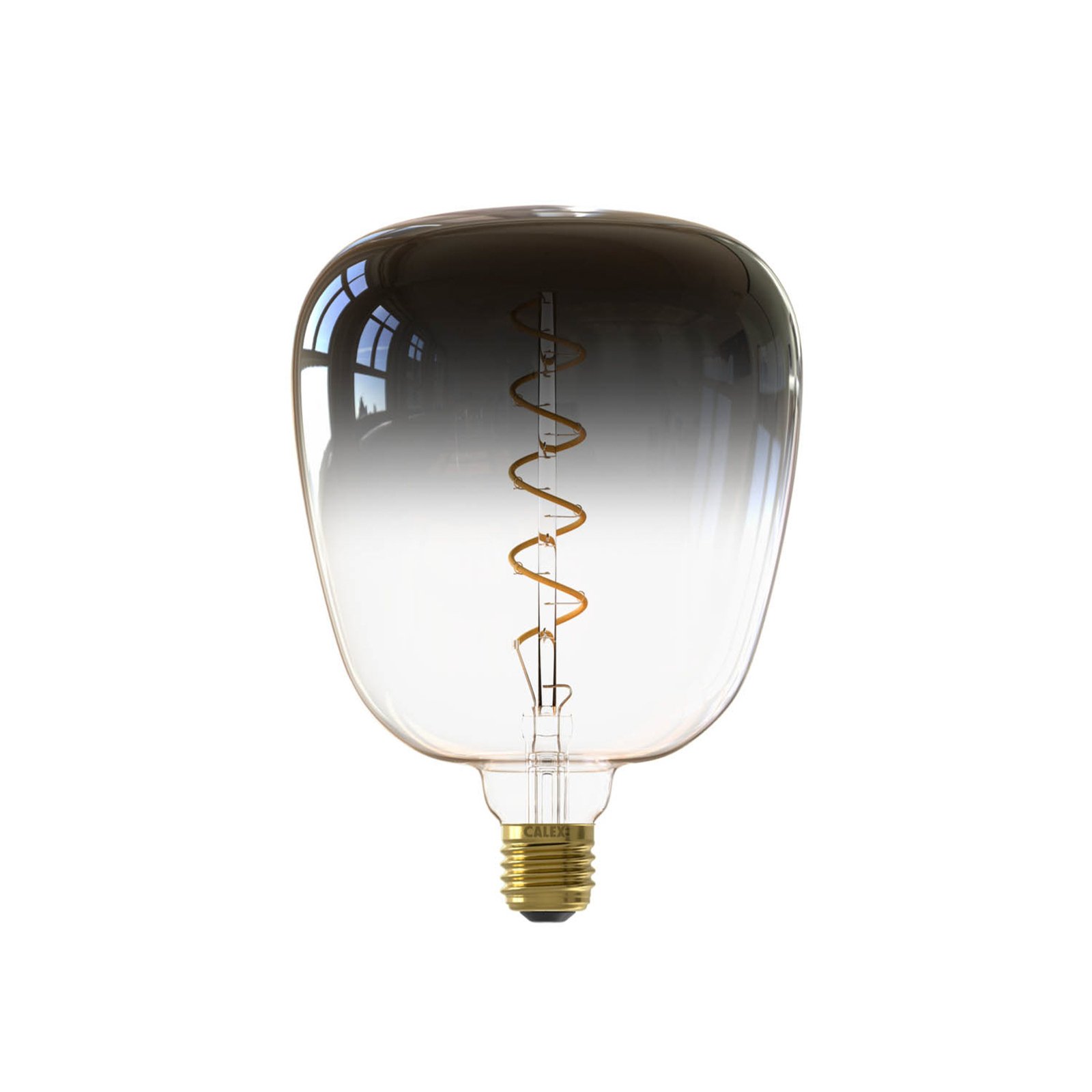 Calex Kiruna LED lampa E27 5W filament tamno siva