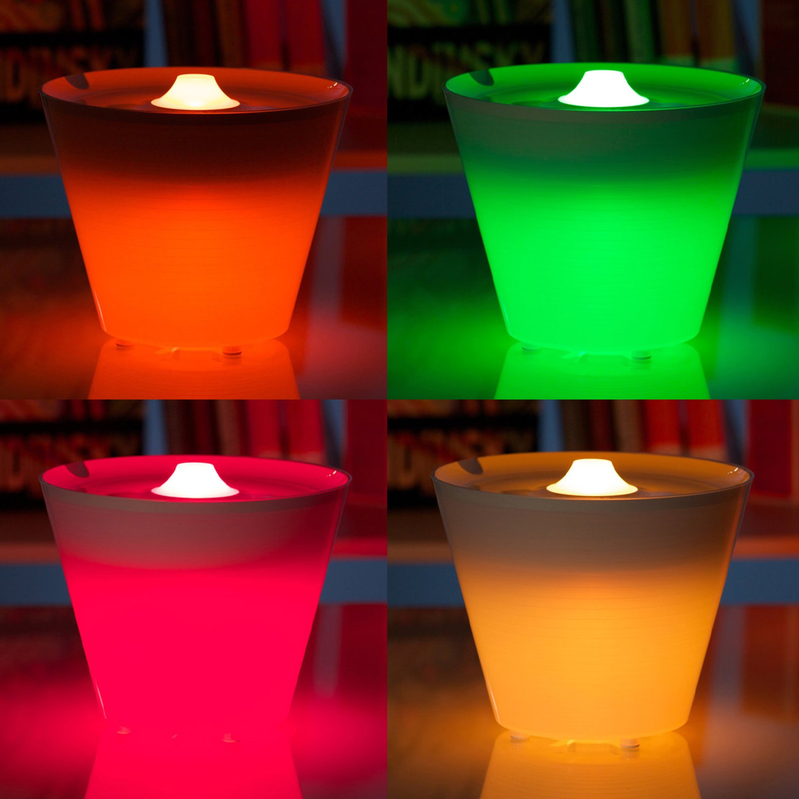 Multi-functional MultiPot+ LED table lamp