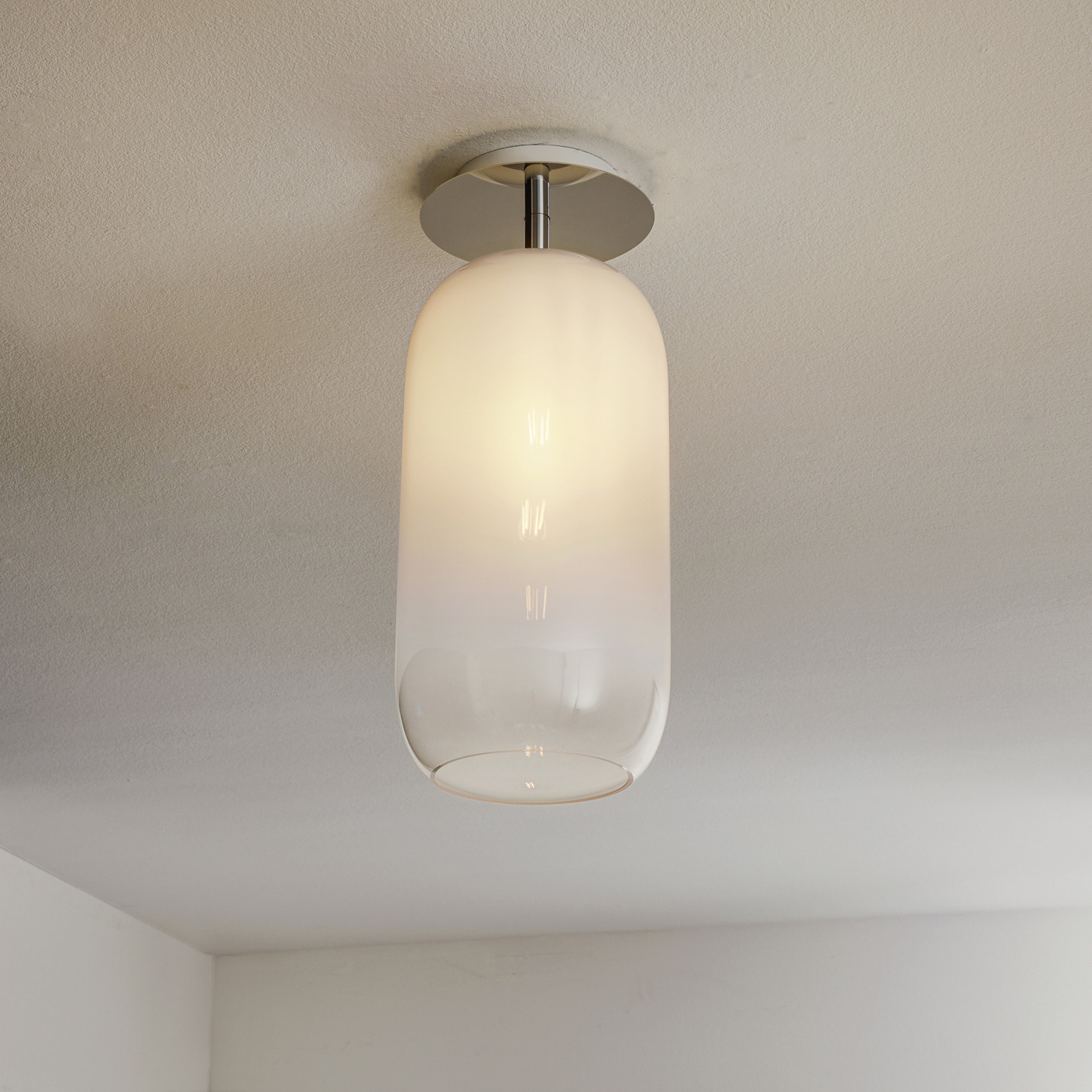 Artemide Gople plafón blanco/plata