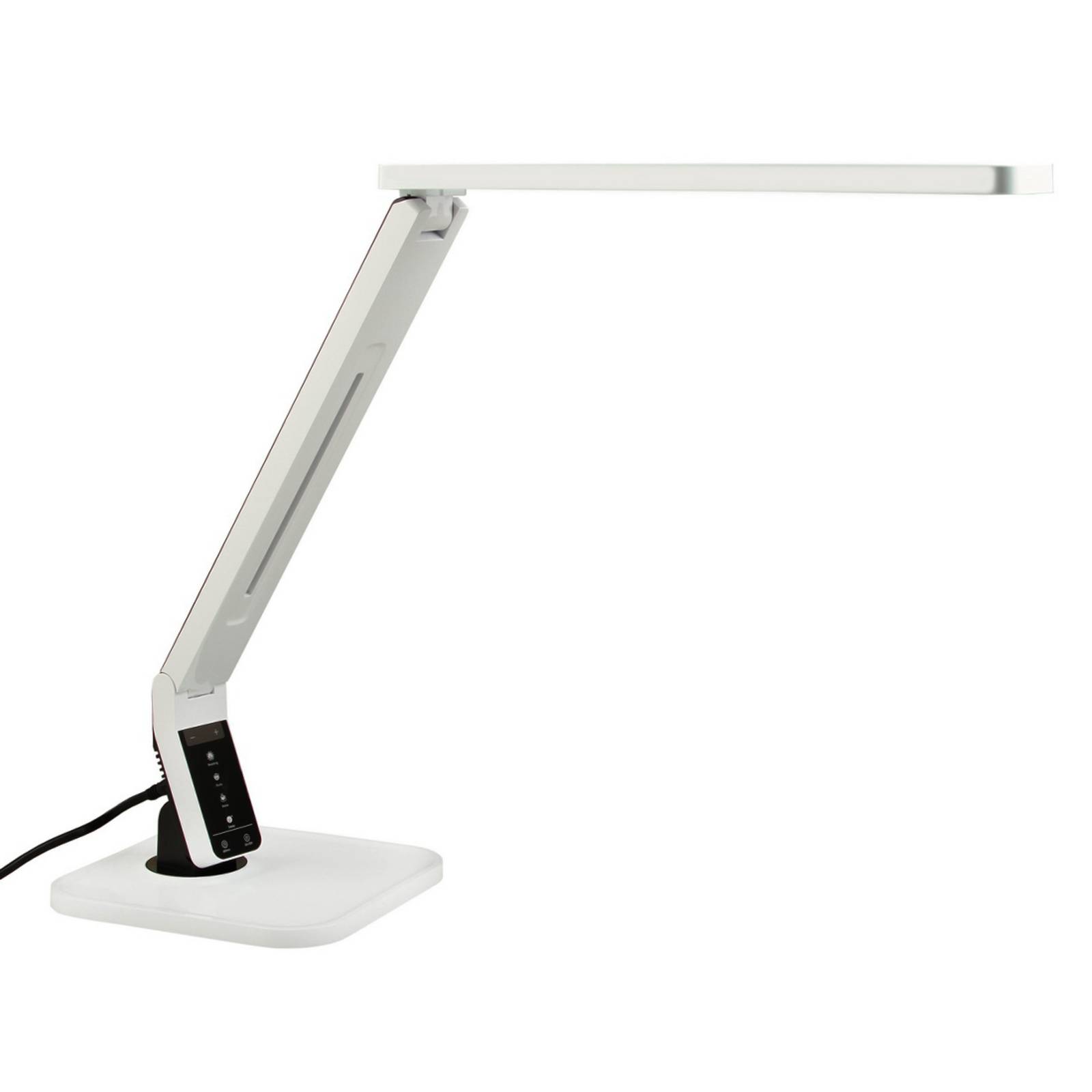 Topmoderne LED-Schreibtischleuchte Eleni, weiß