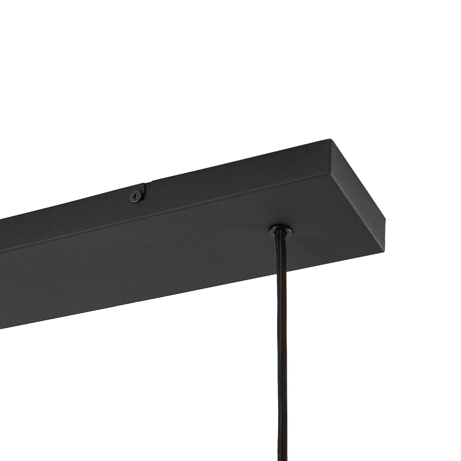 Tarry pendant light, wood, length 110 cm, E27 - Lucande Tarry pendant light, wood, length 110 cm, E27 - Lucande