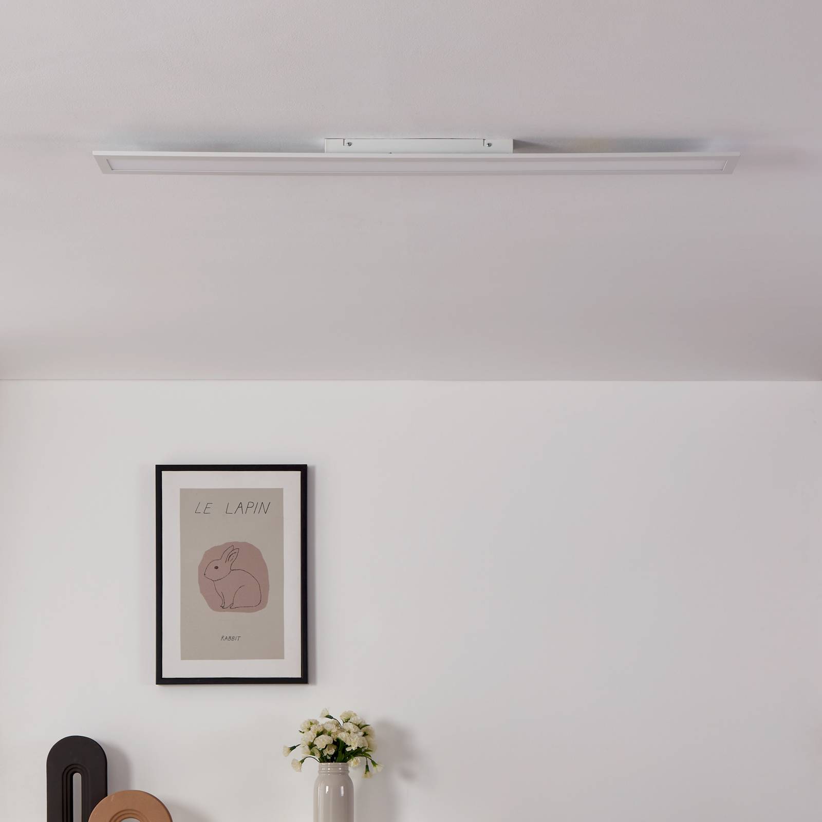  Eglo Connect Eglo Connect Salobrena-z Led-deckenlampe, 120x10cm, Weiß 