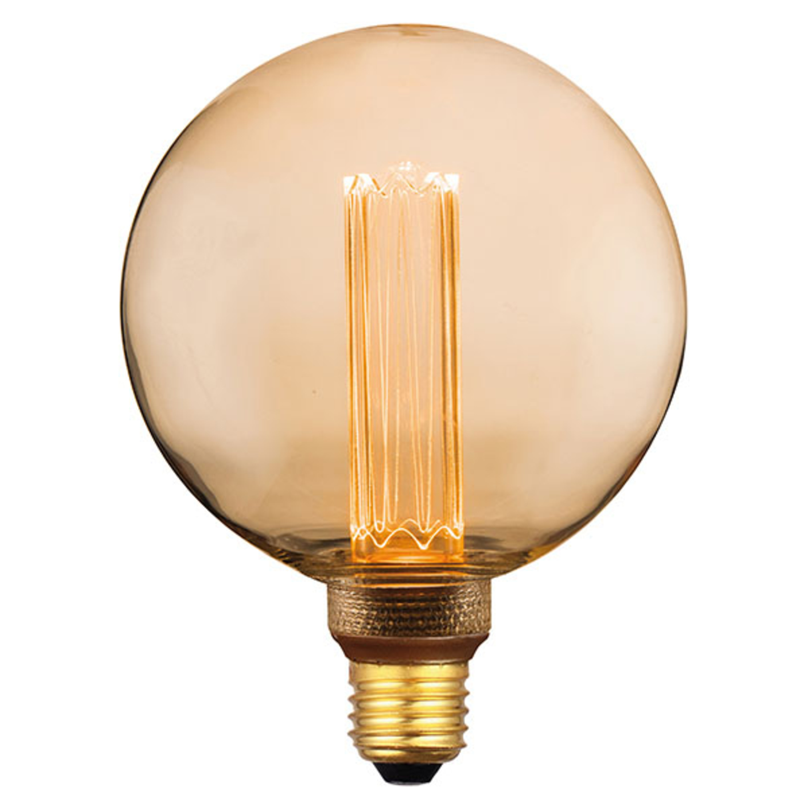 dim yellow light bulb