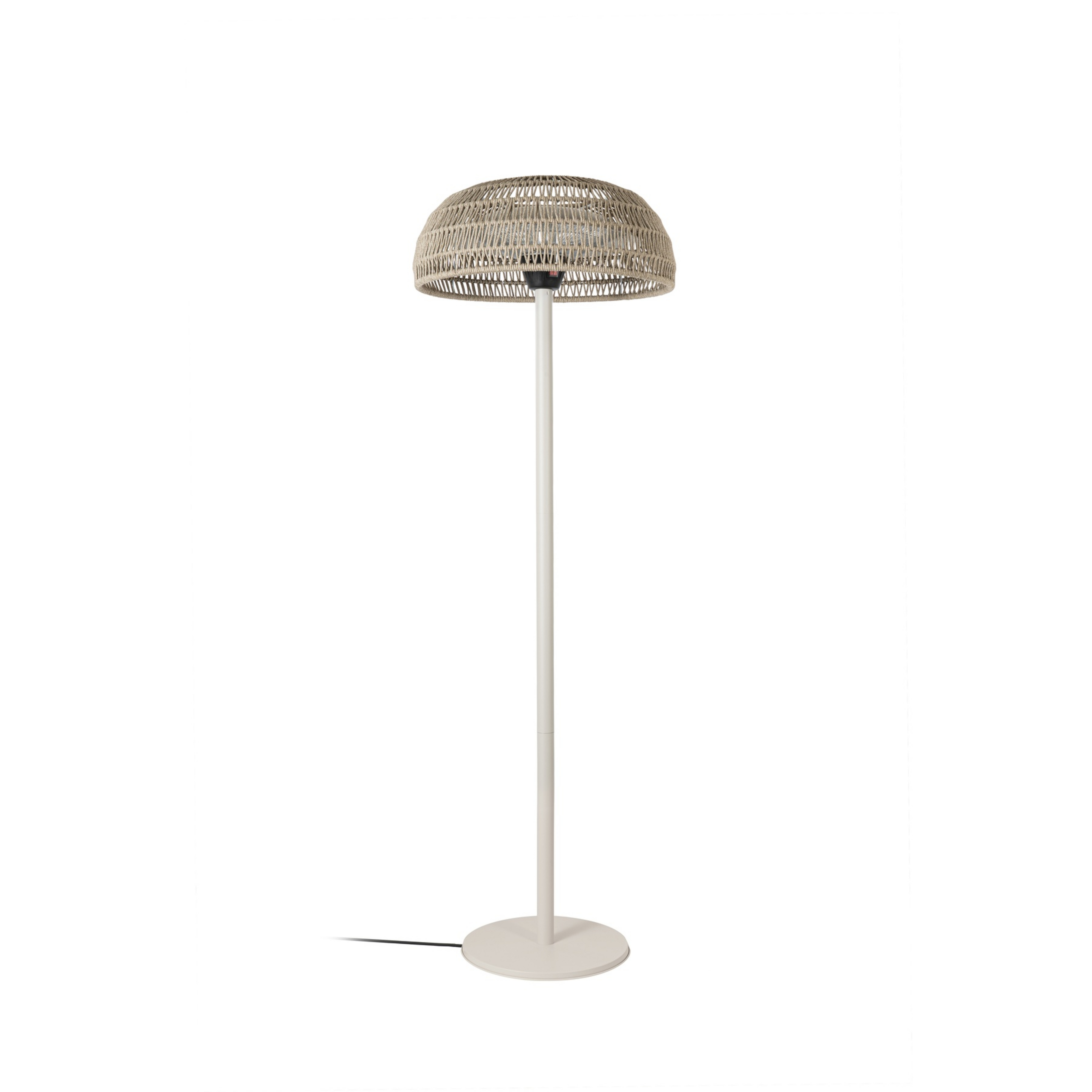 Radiateur rayonnant sur pied Calenza, couleur sable, 200 cm, 3 niveaux de