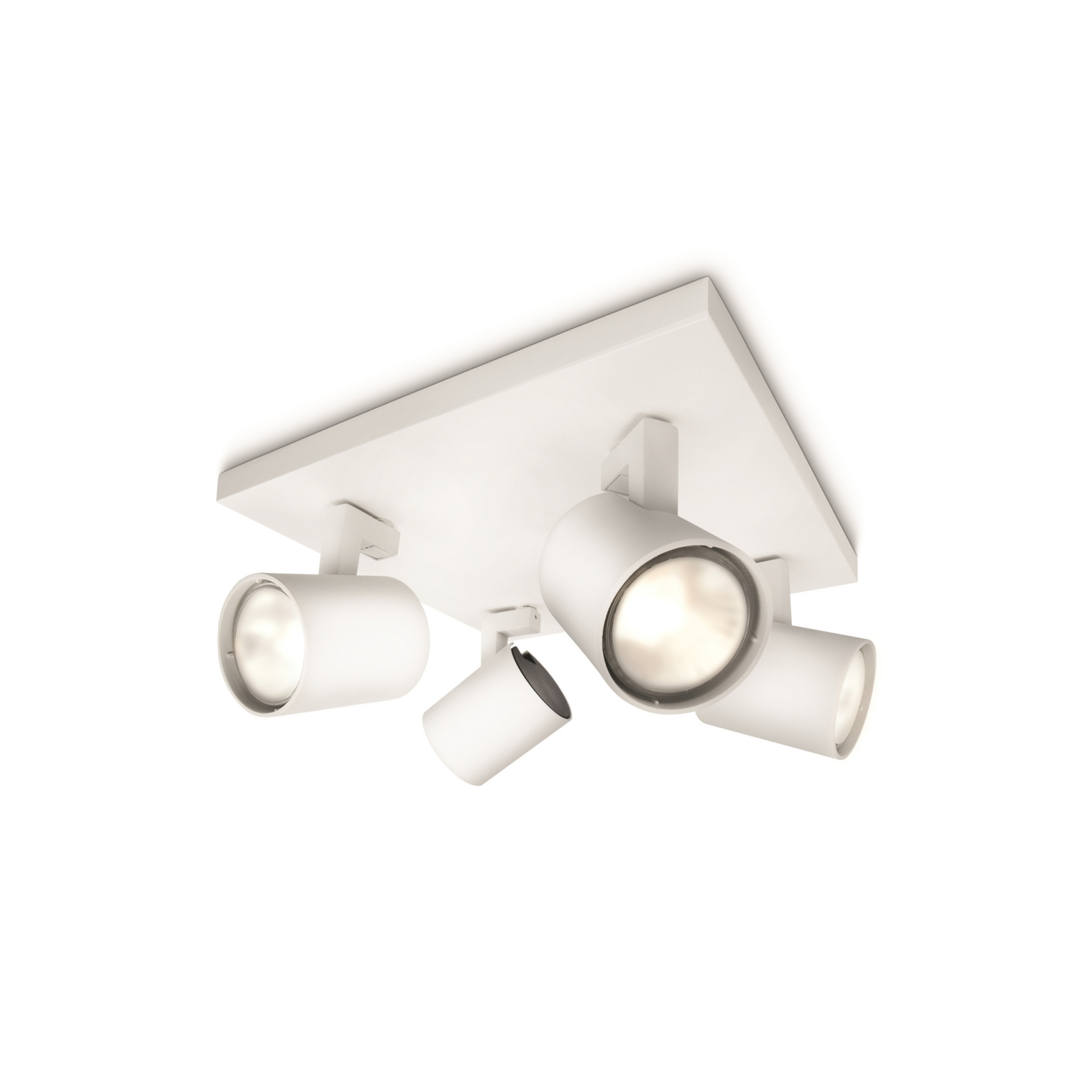 Philips myLiving Runner Deckenspot GU10 4-flg weiß