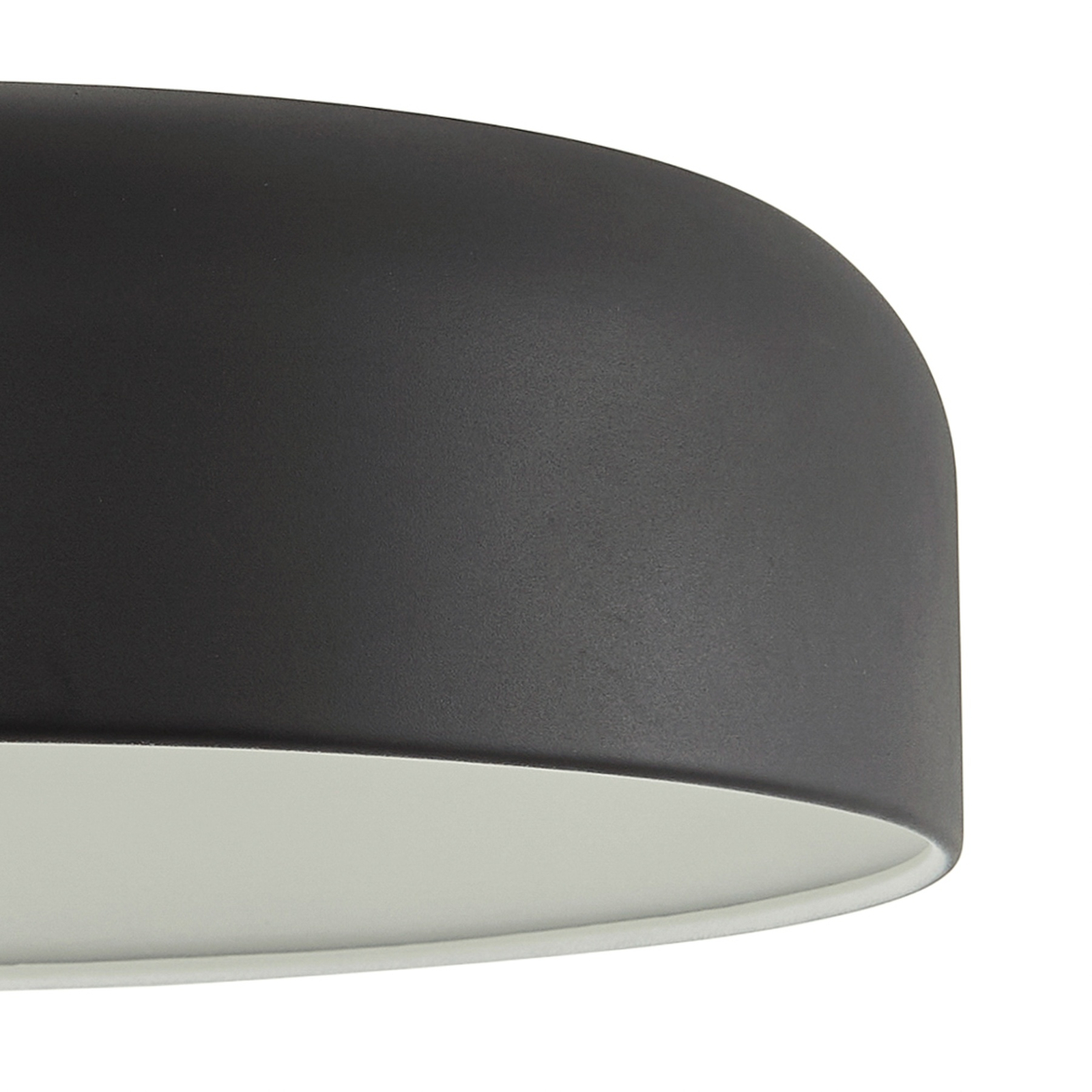 Lindby lampadar Edion, negru, metal