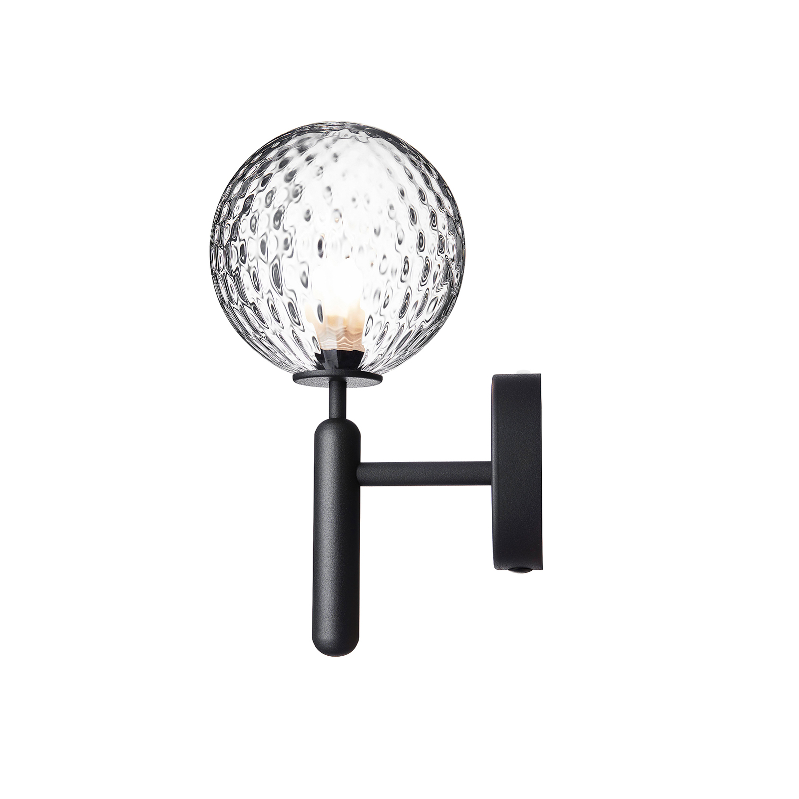 Miira Aplică de Perete Rock Grey/Optic Clear - Nuura
