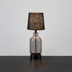 Costero bordlampe, røggrå/sort, 43 cm