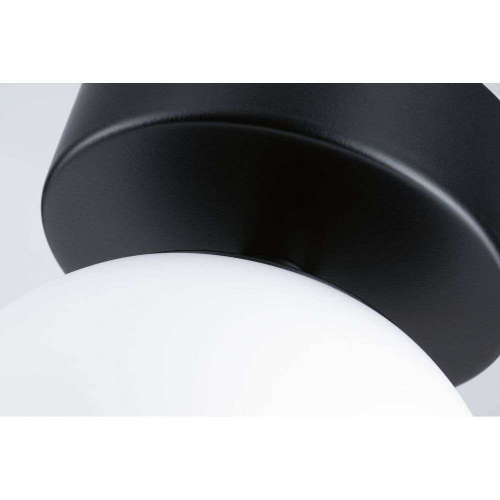 Gove LED Plafoniera IP44 3000K 900lm Matt Nero/Satin - Paulmann