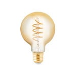 LED globe bulb E27 4W amber