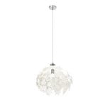 Maple Pendelleuchte Ø38 White/Chrome - Lindby