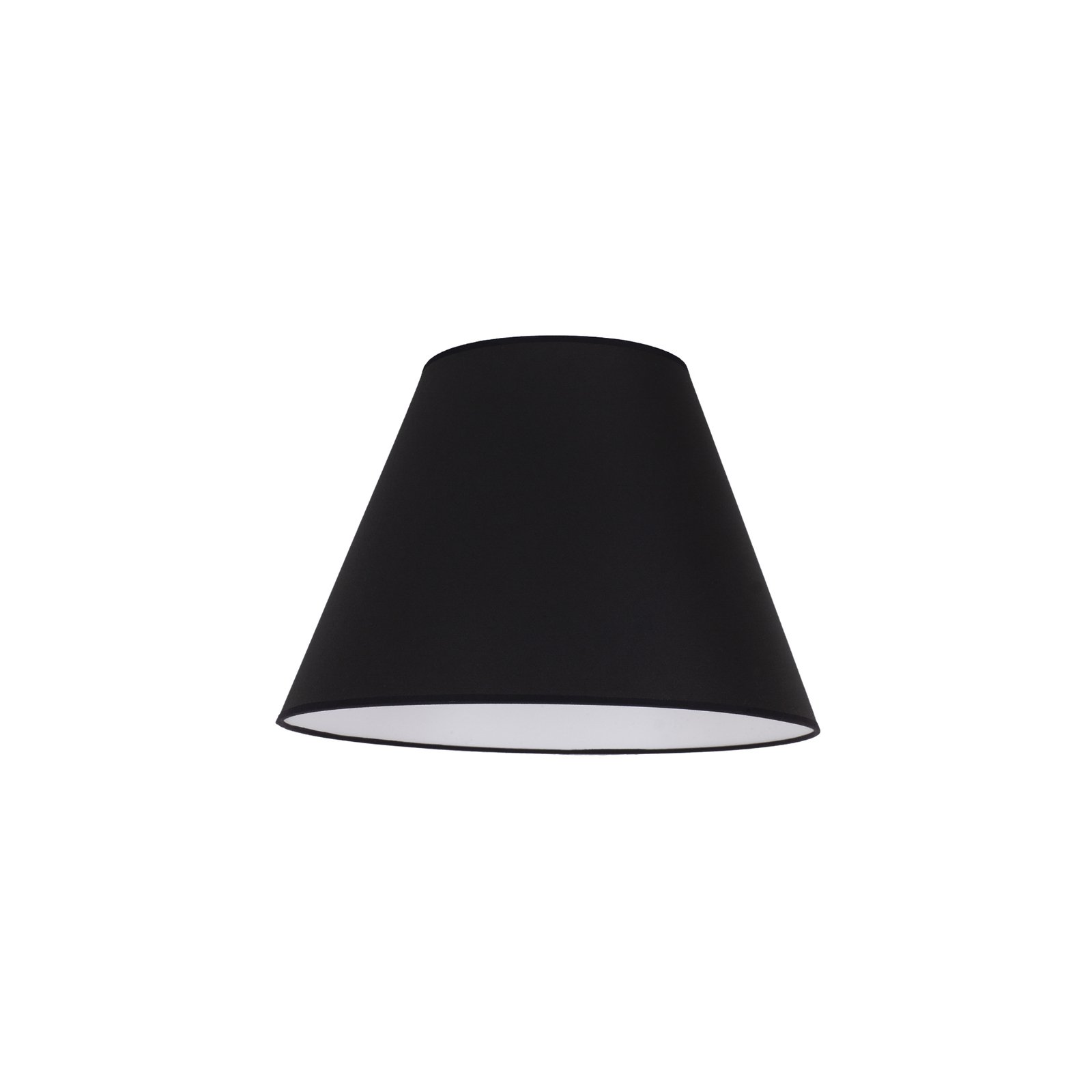 Lampenschirm Sofia Höhe 21 cm, schwarz/weiß