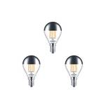 3-pack Bec LED 4W Filament Top Oglindit Coroană (397lm) E14 - Philips