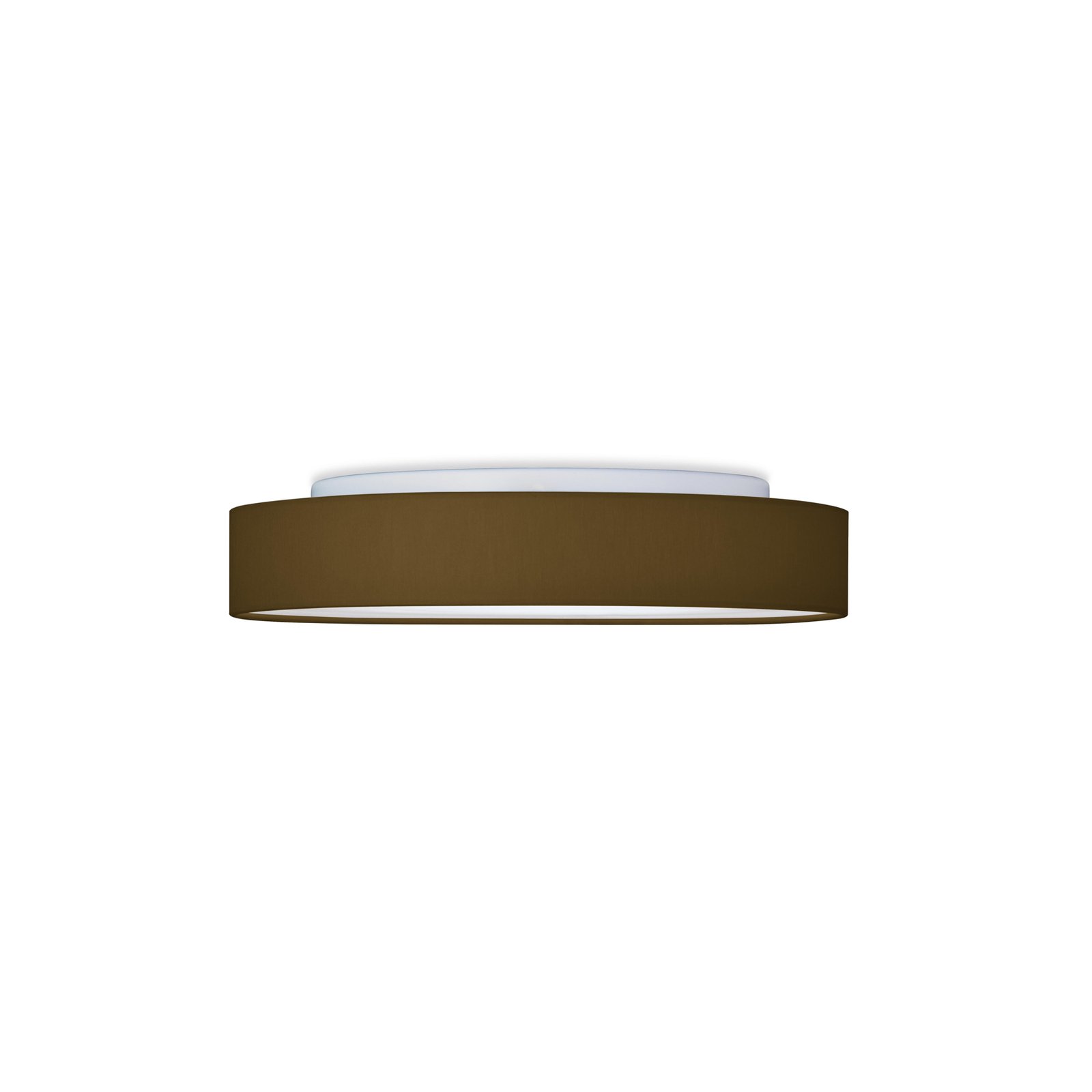 BRUMBERG Celtis Mini loftslampe, E27, chintz, brungrå