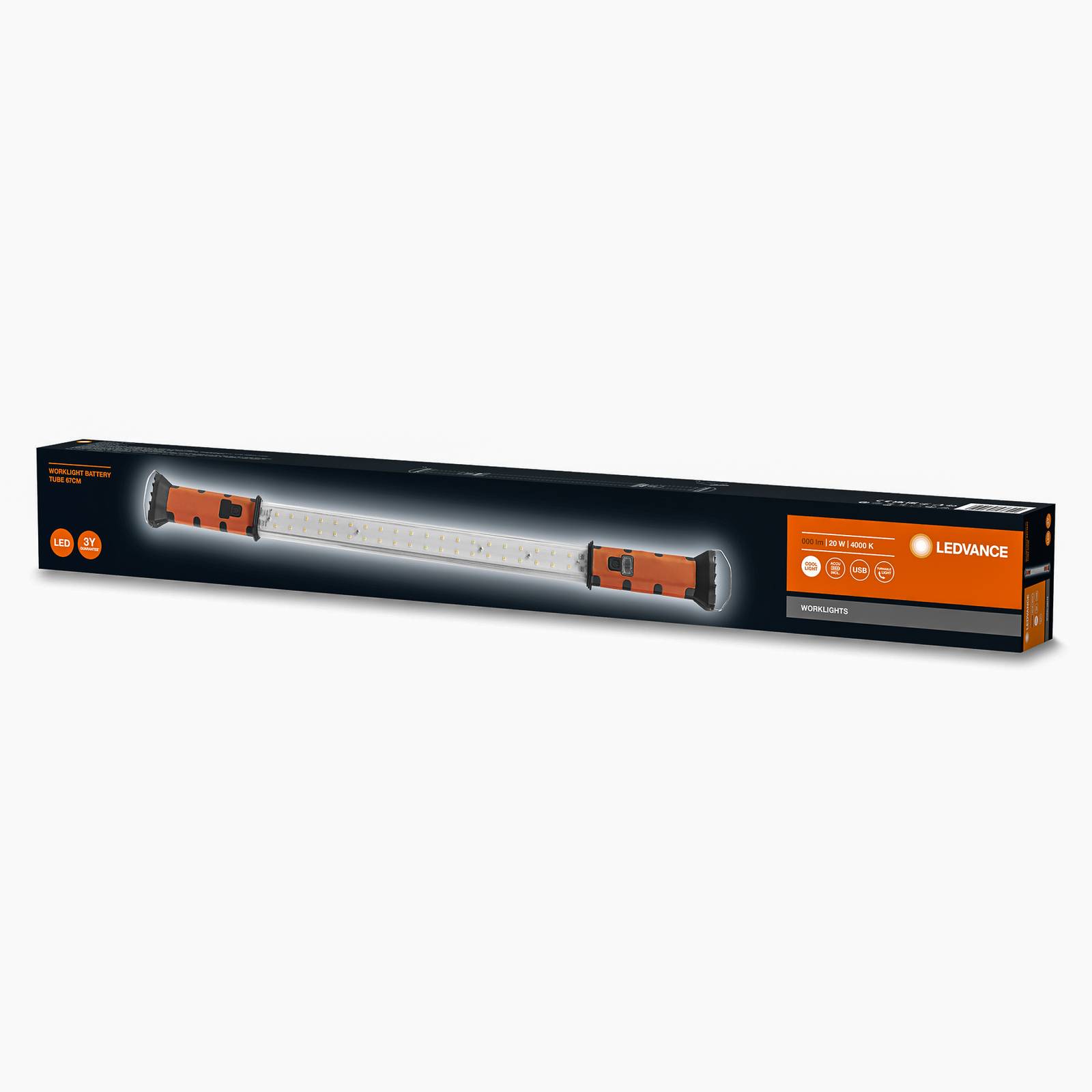 LEDVANCE Worklight Battery Tube LED-arbetslampa