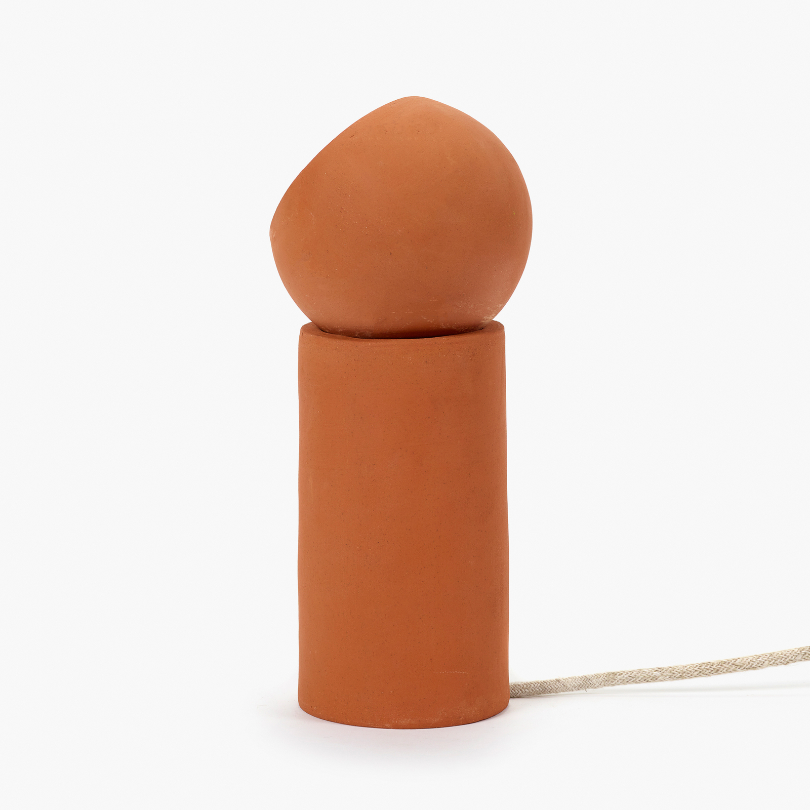 TERRA S bordlampe, terrakotta, højde 29 cm, E27 – Serax