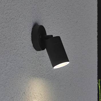 New Modena udendørs væglampe, GU10-spot, sort