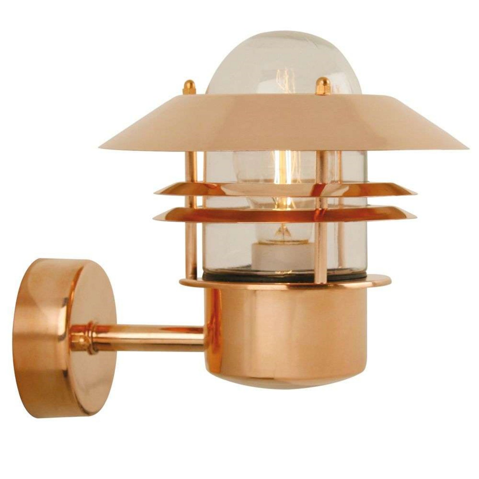 Blokhus Up Aplique de Pared Copper - Nordlux