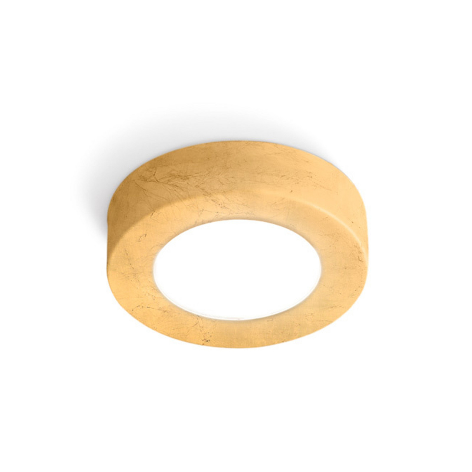 austrolux Kolarz Click R plafonieră foiță de aur Ø 12 cm GX53 - Camera de zi / sufragerie - Design - Metal