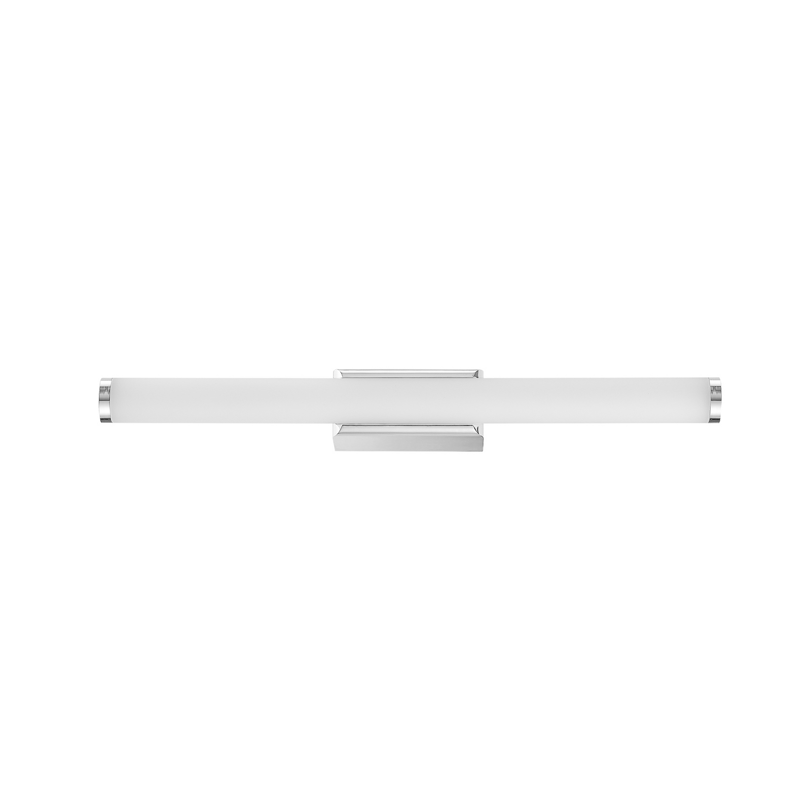 Kinkiet LED VINA S, chromowany, szerokość 40 cm, IP44, CCT