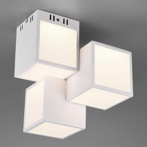 Trio WiZ Oscar LED-Deckenlampe 30x30cm