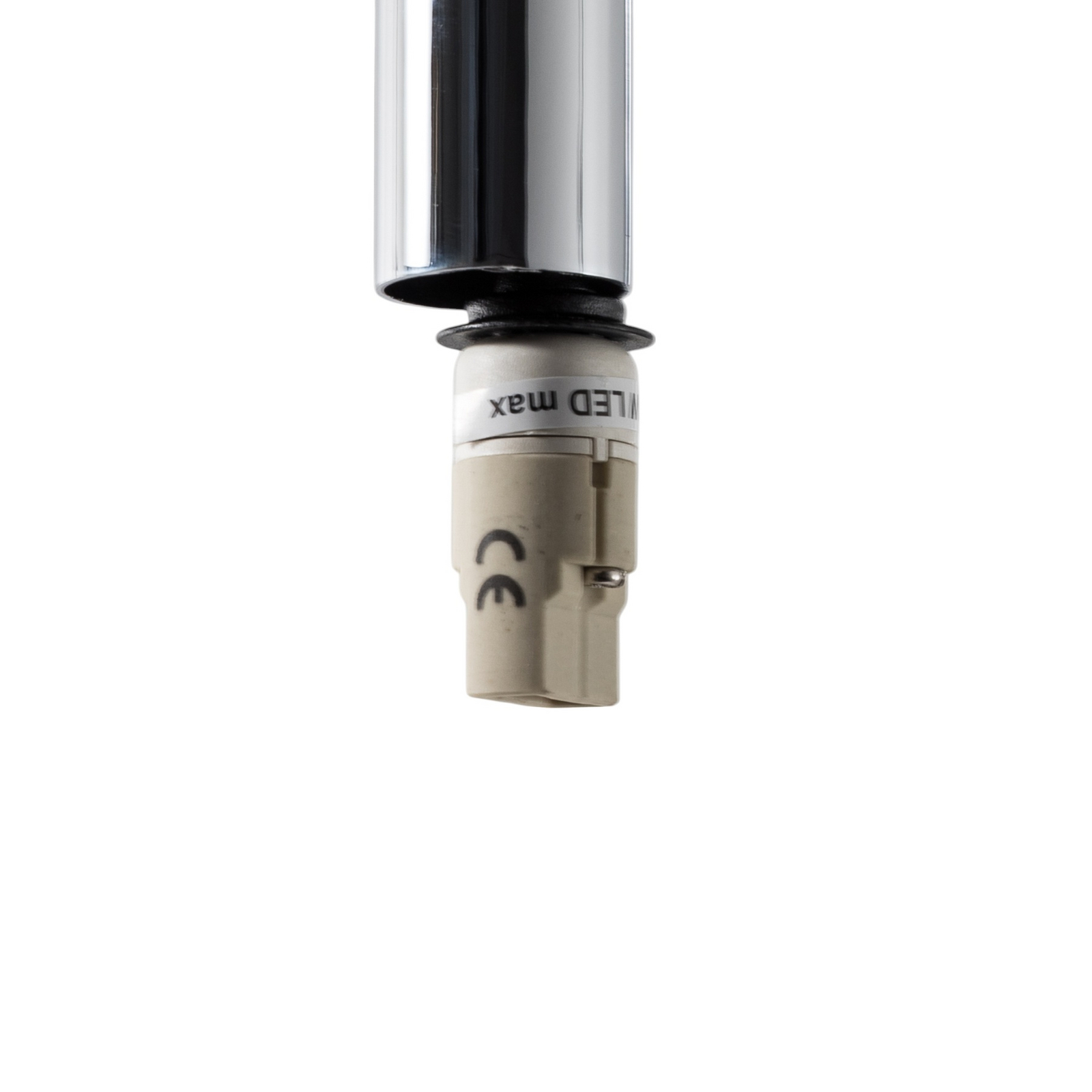 Hängeleuchte Sopel Lux, 7-flammig, rund, schwarz/silber, G9