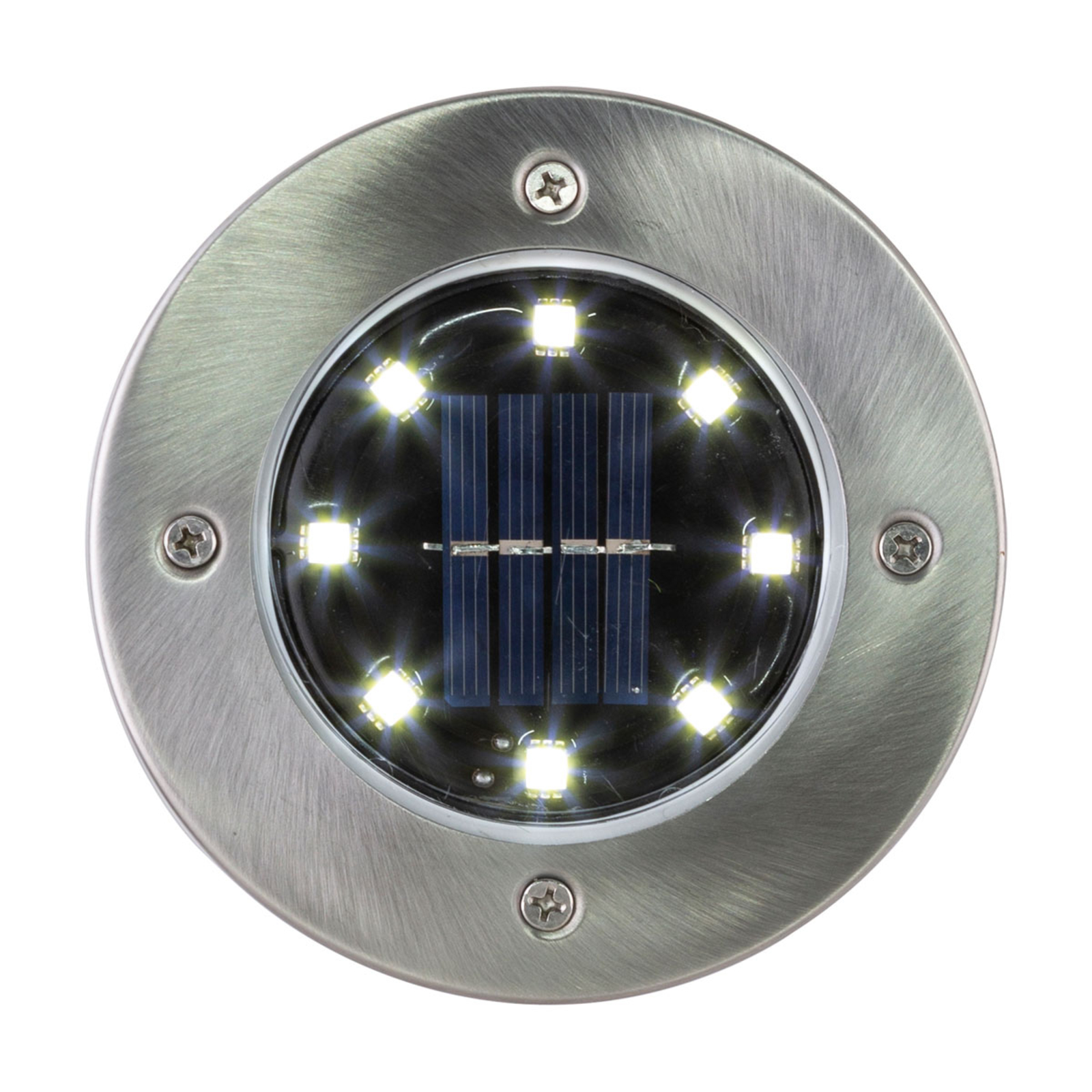 Soldriven LED-markspettslampa 33414, svart