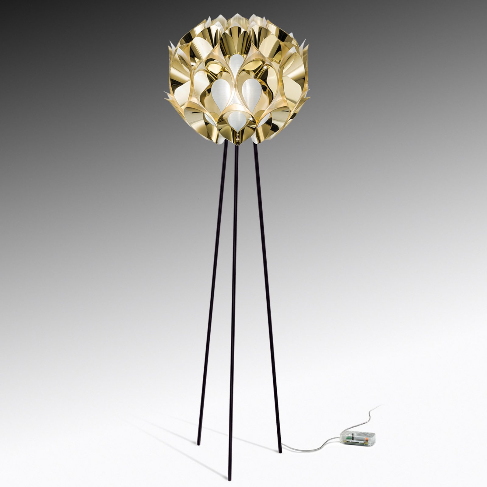 Slamp Flora - Designer-Stehlampe, gold