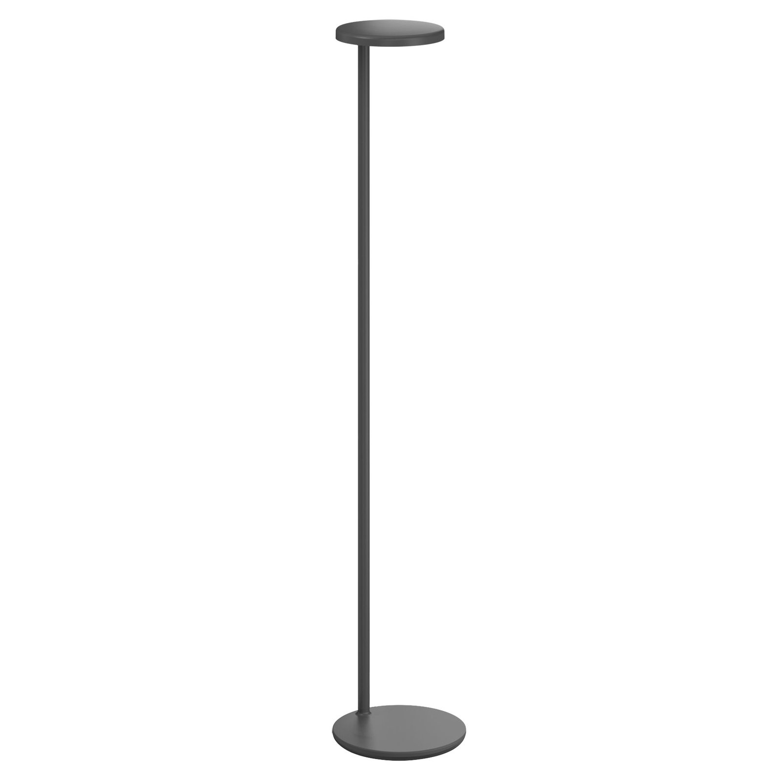 FLOS Oblique Floor LED floor lamp, 927, anthracite