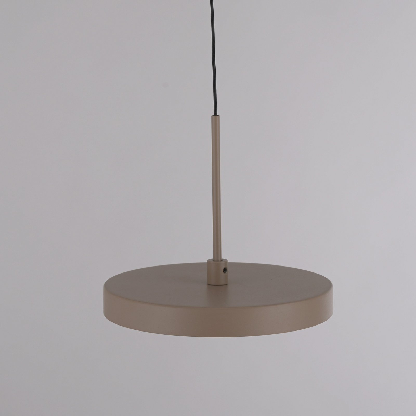 JUST LIGHT. LED hanglamp Plata, zandkleurig, 1-lamp, 3.000 K