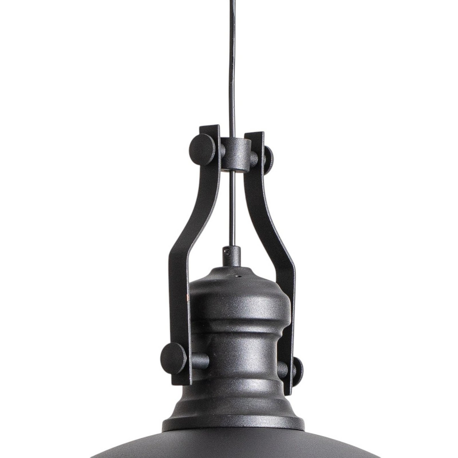 Hängeleuchte Fimda, schwarz, Ø 41 cm, Metall, E27