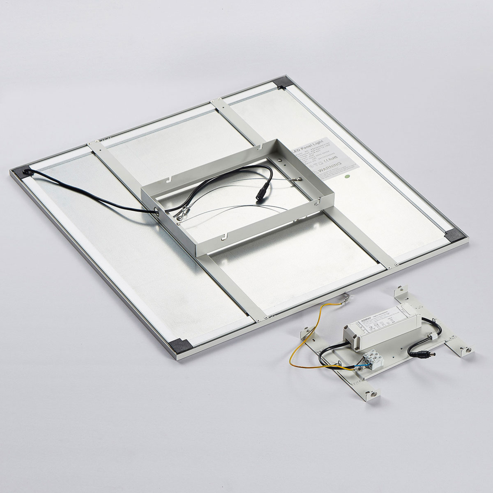 Arcchio Enja LED-Panel, 62 cm x 62 cm