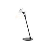 Luxy Glam T0 Table Lamp Black/Glossy White - Rotaliana