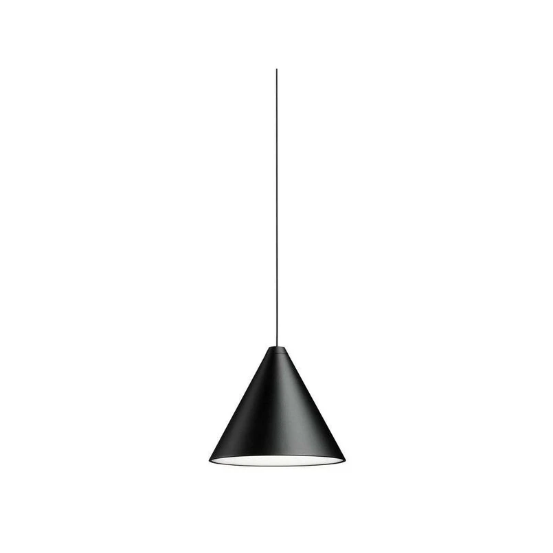 FLOS - String Light Cone 12m Black Soft Touch Dim