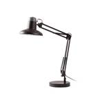 Snap table lamp, dark grey, steel, height 57 cm