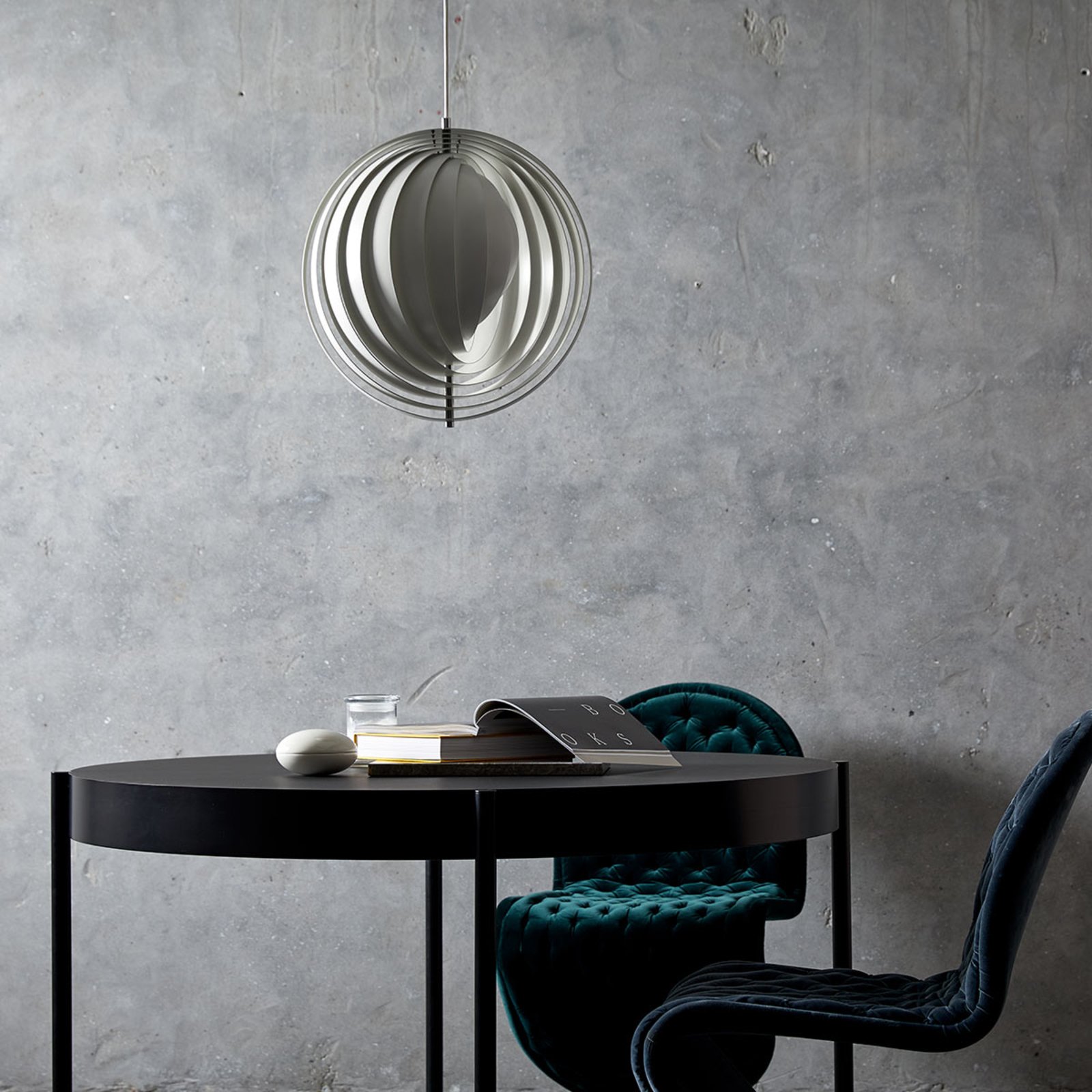 VERPAN Moon - Hanglamp van aluminium lamellen