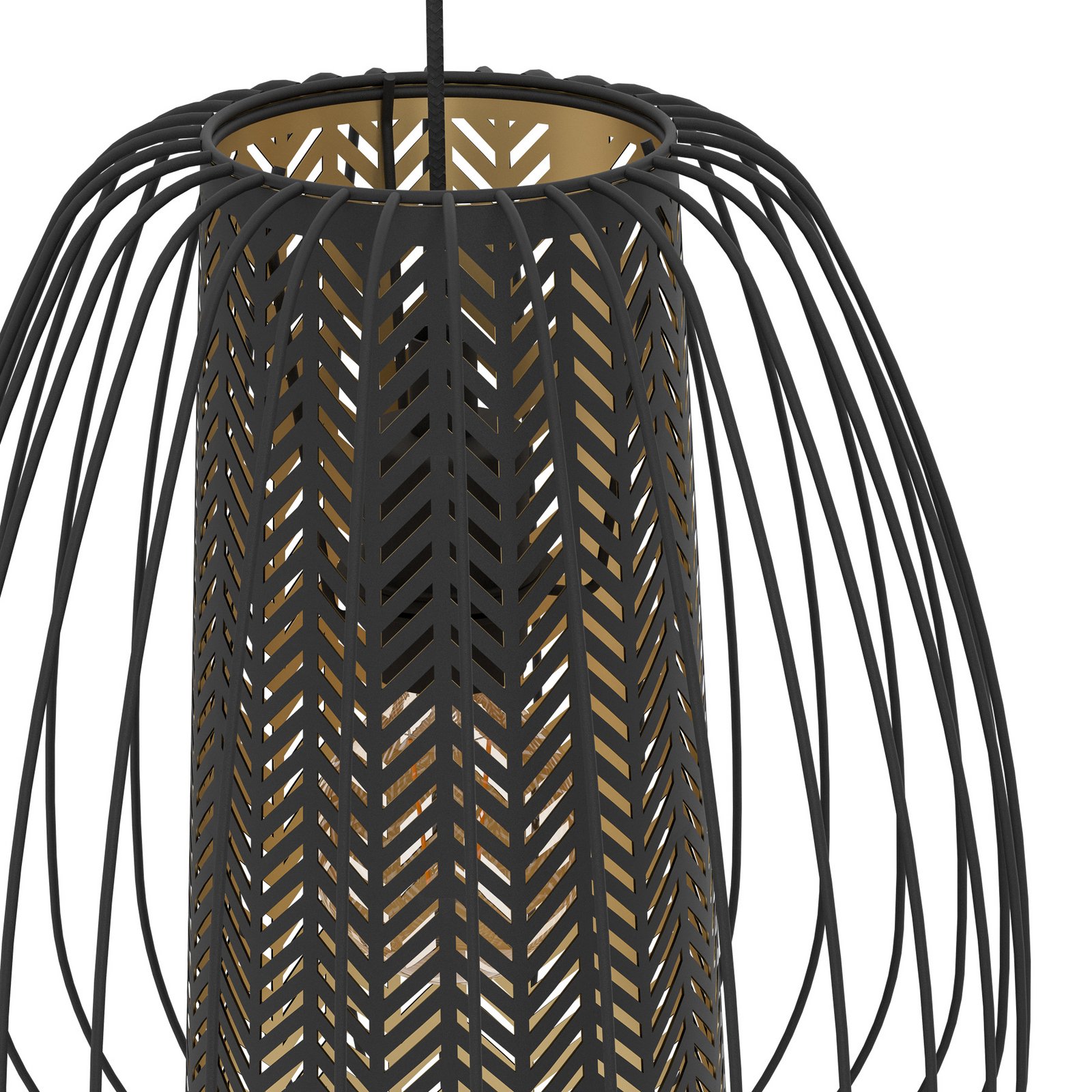 Suspension Curasao, poutre, trois lampes