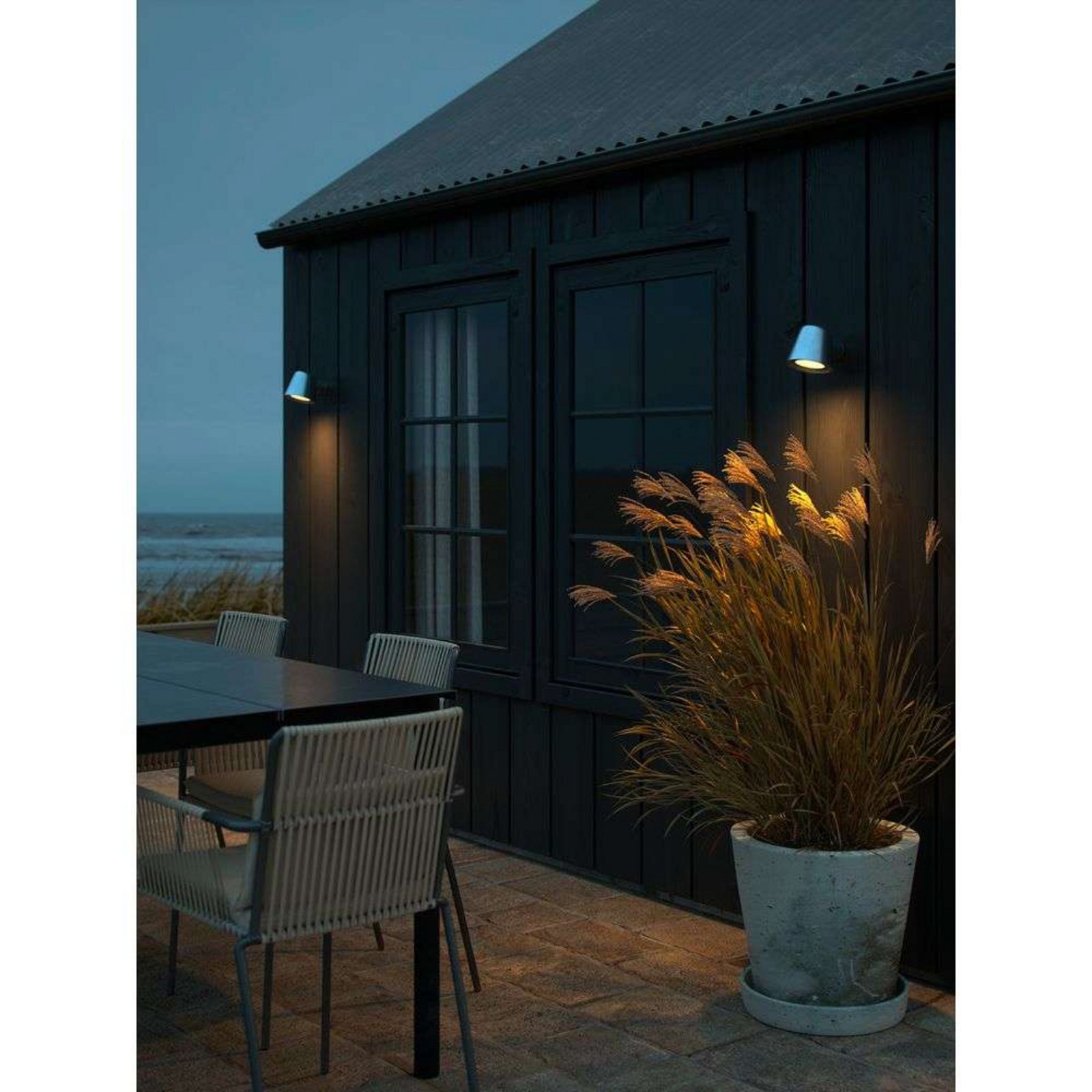 Aleria Outdoor Wall Lamp Galvanized - Nordlux