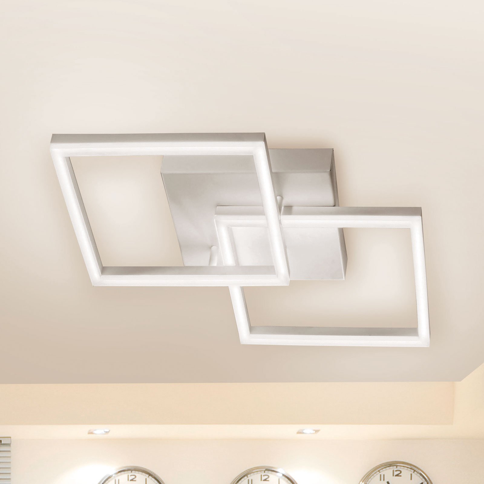 Lámpara LED de techo Bard con 2 puntos de luz