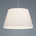 Helestra Certo hanglamp conisch 1-lamp, wit