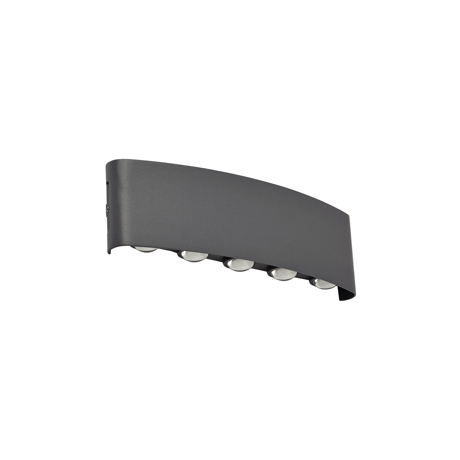 Ithan 5 LED Outdoor Wall Lamp Dark Grey - Lindby