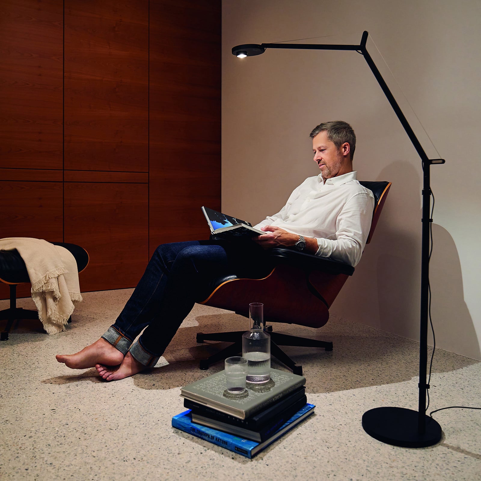 Artemide Demetra Professional Reading 930 negru - Camera de zi / sufragerie - modern - Metal