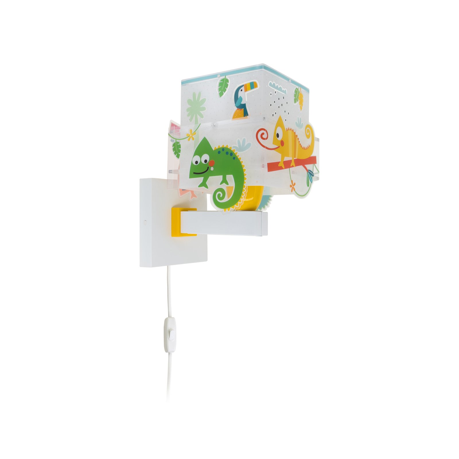 Dalber Happy Jungle wall light with a cable/plug