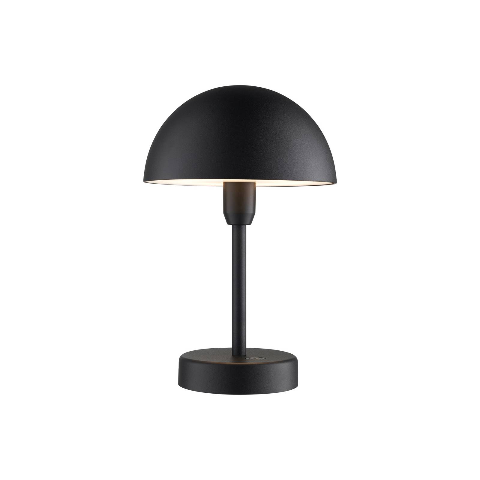 LED-Akku-Tischleuchte Ellen To-Go, schwarz, Aluminium