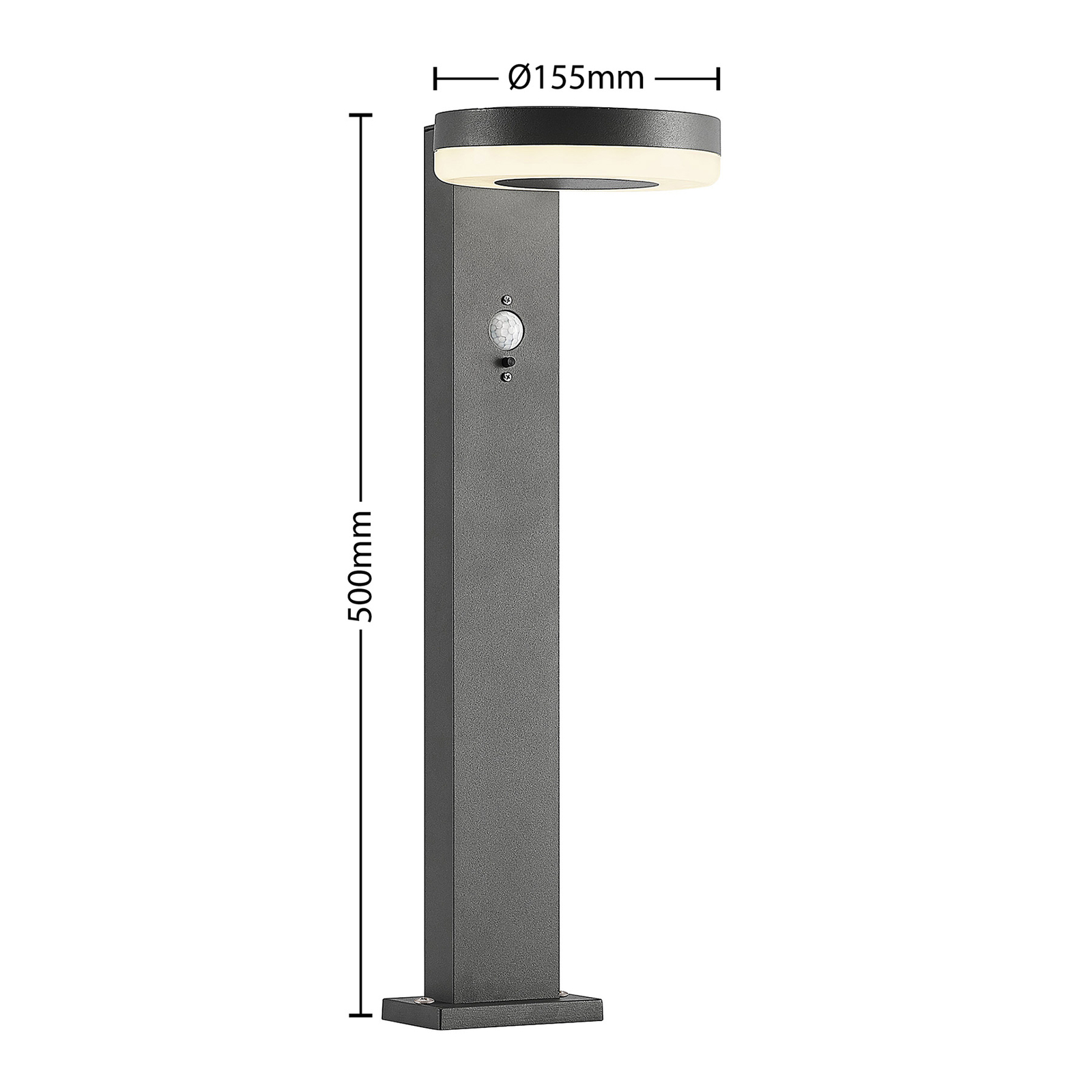 UDGÅET - Eireen Solarna ćelija Svjetiljka H50 Anthracite - Lindby