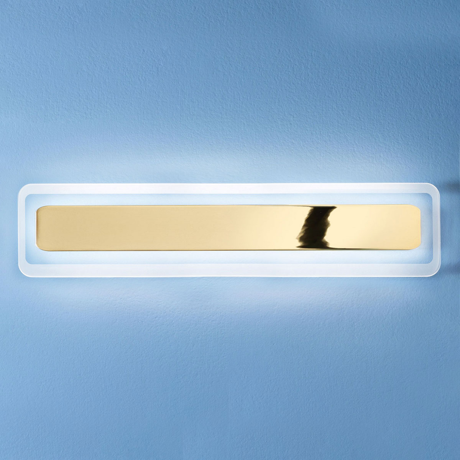 LED-Wandleuchte Antille in Gold