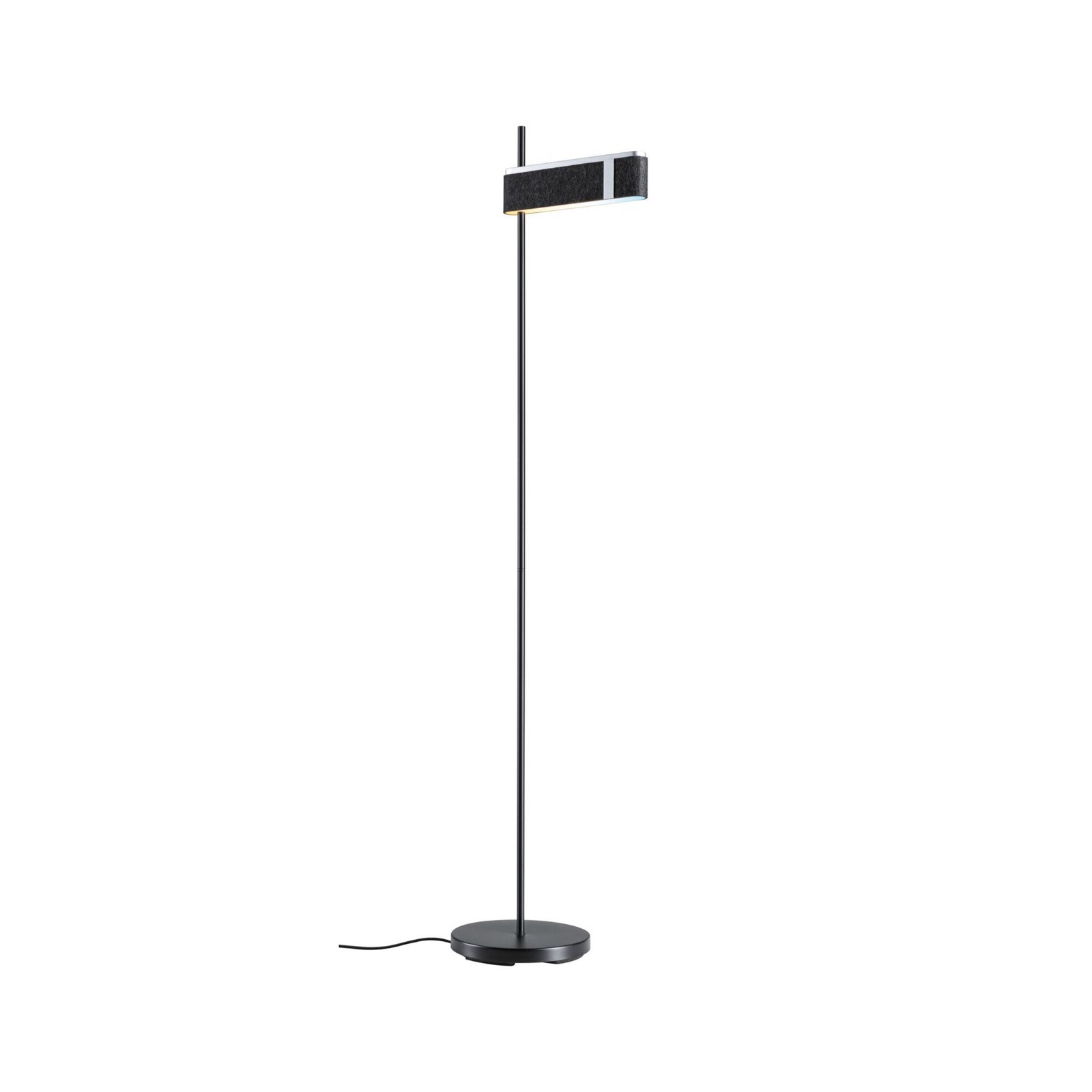 Paulmann Smart LED-gulvlampe Jagun, antrasitt, 151 cm filt